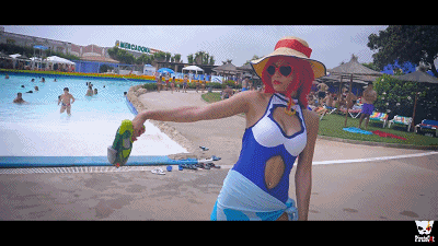 夏日泳池派对Cos节 Summer Play 2017 Cosplay混剪